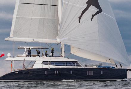 Sunreef Yachts delivers sailing catamaran Diana
