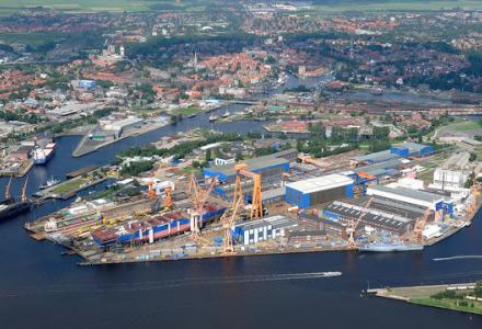 Royal Huisman’s Huisfit secures water facilities at Emden Dockyard