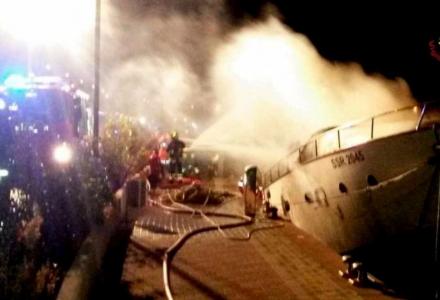 Three dead in yacht fire in Italy