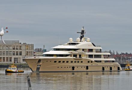 Amels superyacht Here Comes The Sun delivered