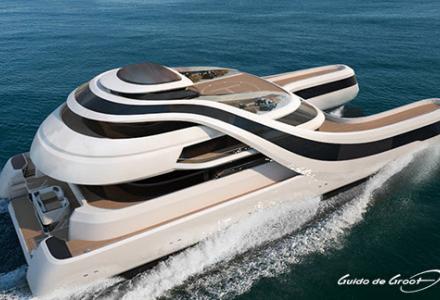 Guido de Groot Design introduces yacht concept for Chinese elite