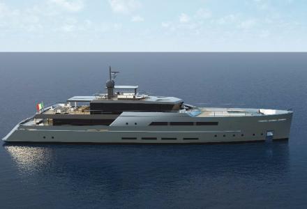 Baglietto introduces a new 55m project by Santa Maria Magnolfi