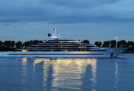 Jubilee returns to Oceanco after five days of sea trials