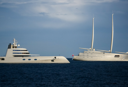 The A superyacht fleet meets in Monaco