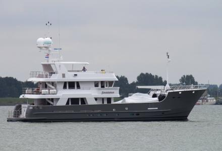 Balk Shipyard's Sandalphon completes first day of sea trials