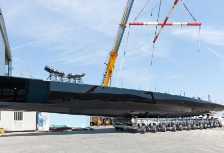 Wallycento yacht Tango to be launched at Persico Marine