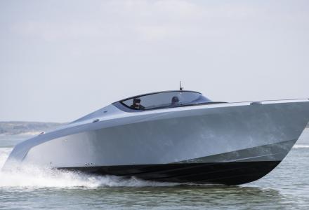 First Aston Martin powerboat delivered