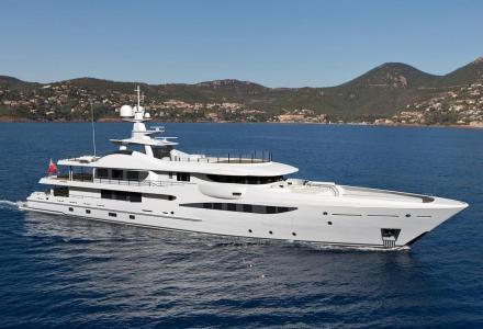 Amels 55-metre Project 472 launched