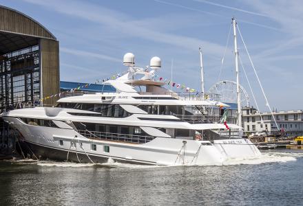 50-metre Benetti FB003 yacht Blake launched 