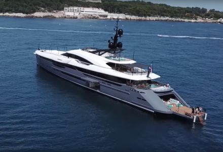 63-metre Rossinavi 63-metre superyacht Utopia IV tour