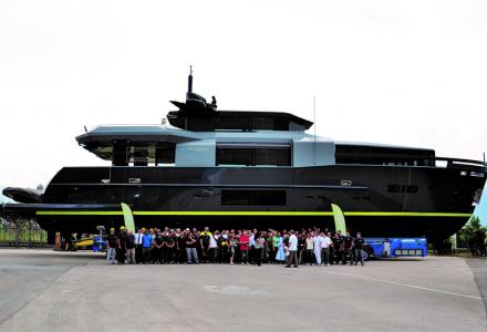31-metre superyacht RJ launched by Arcadia
