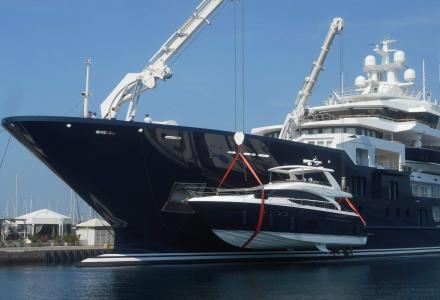 116-metre explorer superyacht Ulysses again in Trieste