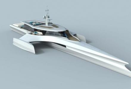 New explorer trimaran concepts by Nigel Irens Design