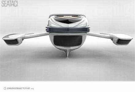 Seataci - this futuristic superyacht concept throws us back into 2016 