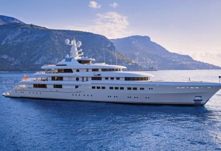 82m Abeking, Kibo sold and renamed Grace