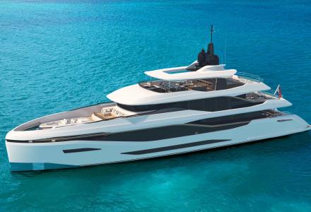 New 42m yacht concept from Moonen Carribean line