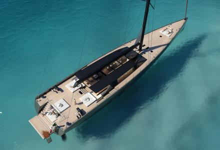 First 42m E-volution yacht launched by Perini Navi