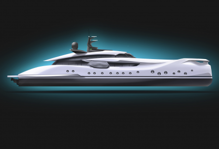 Sea life inspiration: 63m superyacht concept Hypnosquid