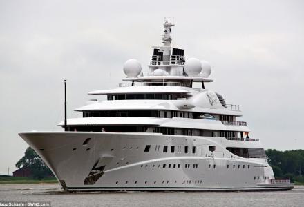 147m Lürssen superyacht Topaz renamed A+. Does it imply changing owners?