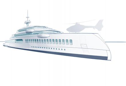 65m Feadship superyacht concept Silence with plastic removal system on-board