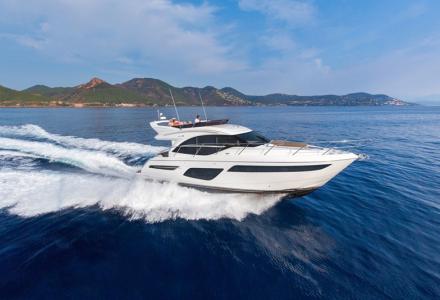 Princess launches F50 yacht with high speed and compact design