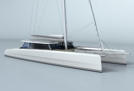 Take a look at the new Vantage 86 catamaran 