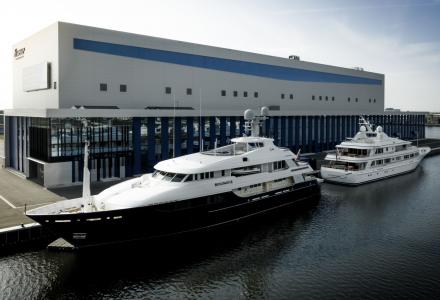 50m Feadship Broadwater returns to homeyard for pre-sale works