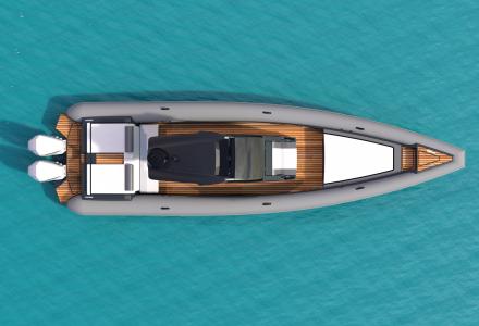 Superfast 103-knot tender 38 Grand Sport presented by Technohull