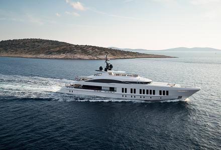 60m Alia superyacht Samurai to debut in public three years after launch