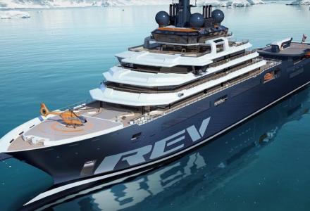 REV: the largest superyacht in the world ready for technical launch