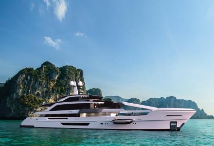 62m superyacht project Nautilus introduced by Turquoise Yachts