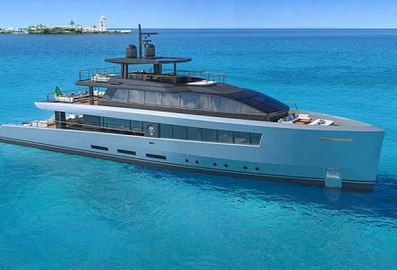 Baglietto presents 40m superyacht concept Abaco as part of Hurricane Dorian humanitarian initiative