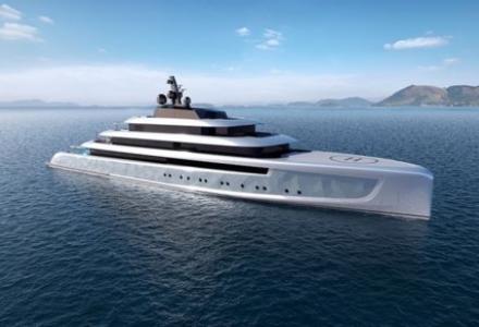 Oceanco unveils 90m concept Moonstone