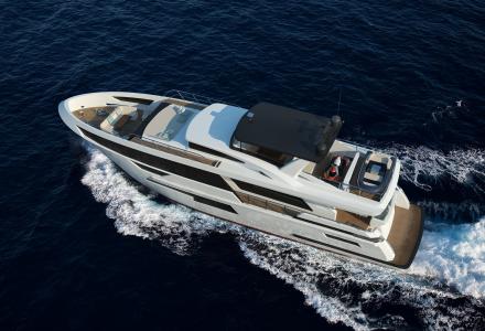 Superyacht Bering 92: new construction phase completed