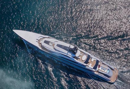 Sea trials of 80m Tatiana by Bilgin Yachts