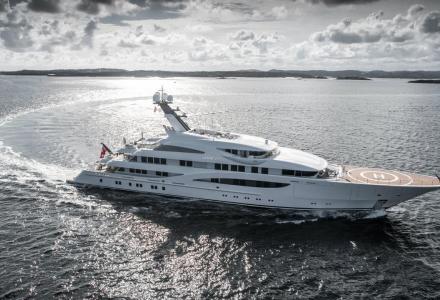 Have an inside look at the 85m Lürssen yacht Areti