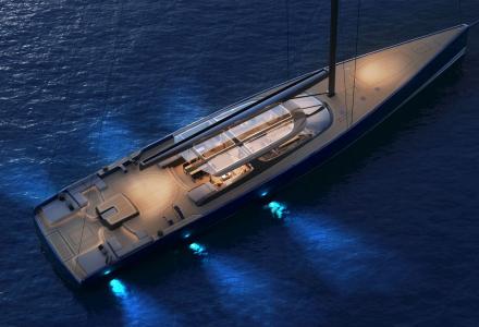 New concept: 42m sailing yacht RP42