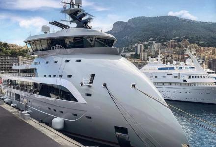 Spotted: explorer superyacht Olivia O on the French Riviera