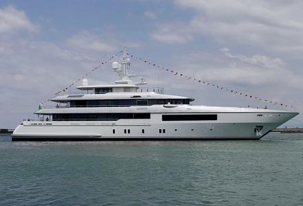 New launch: 55m fully custom Codecasa super yacht Framura