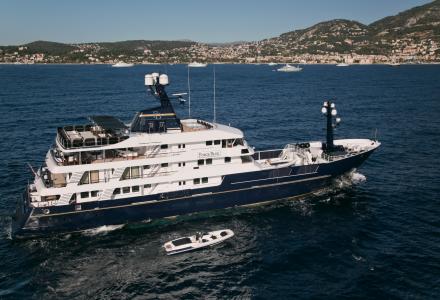 63.2m explorer Force Blue hits charter market with special offers