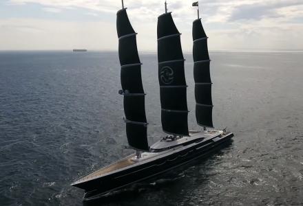 Black Pearl  - the winner of the 2019 Sailing Yachts 60m and Above World Superyacht Award