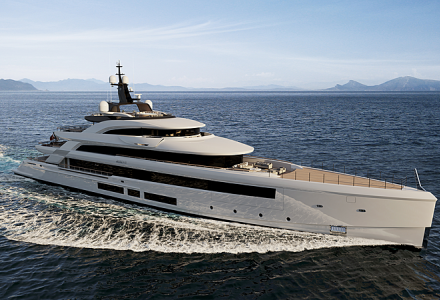 Benetti 67-meter custom yacht FB284 is under construction