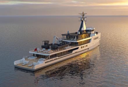 Damen Yachting Sells a Custom Hybrid Expedition Vessel