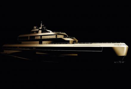 Giorgio Armani and the Italian Sea Group Has Announced the 72m Yacht Project 