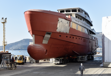 Sanlorenzo Is Starting the Construction of the First Unit of the Superyacht 57Steel
