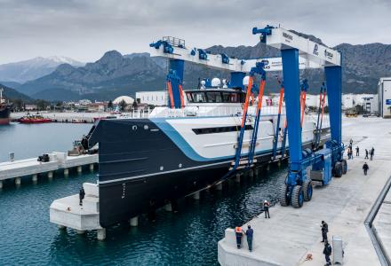 Damen Yachting Has Launched the Support Vessel Time Off 