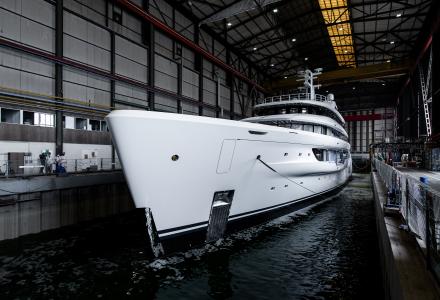 Amels 78m Full Custom Has Touched the Water