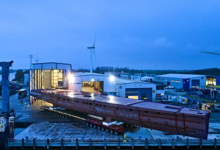 Updates On Heesen’s Project Sparta: Hull Has Been Turned
