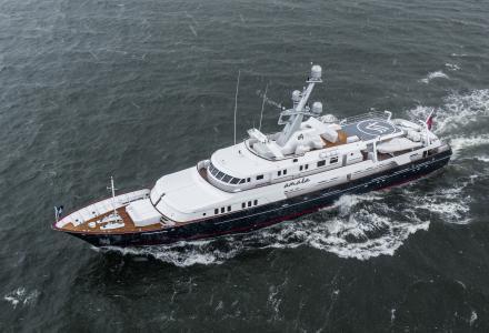 The Feadship Yard Has Completed the Refit of the 57m Amara