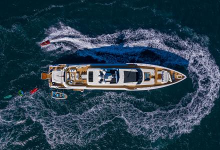 Vertical Bow and Streamlined Profile: Columbus Yachts Presents the New 50m Superyacht K2